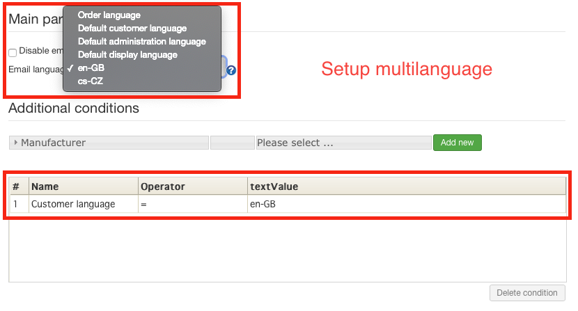 VirtueMart Mailing Manager - admin - multilanguage