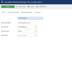 VM Mailing Manager - Setup Main